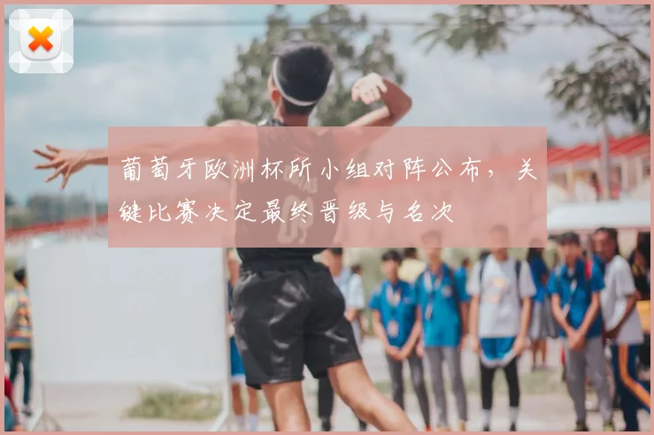 葡萄牙欧洲杯所小组对阵公布，关键比赛决定最终晋级与名次